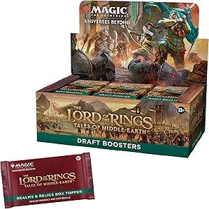 Magic the Gathering - MTG - The Lord of the Rings - Tales of Middle Earth - Draft Booster Box