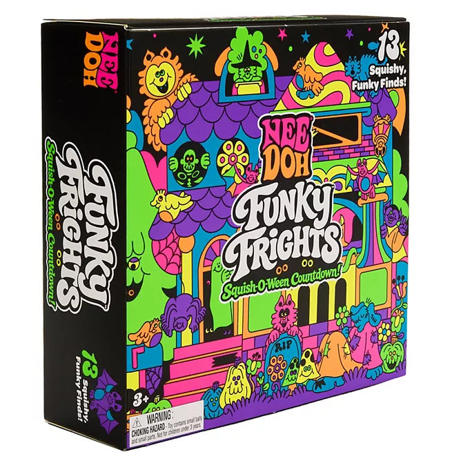 NeeDoh Funky Freights Squish-O-Ween Countdown!