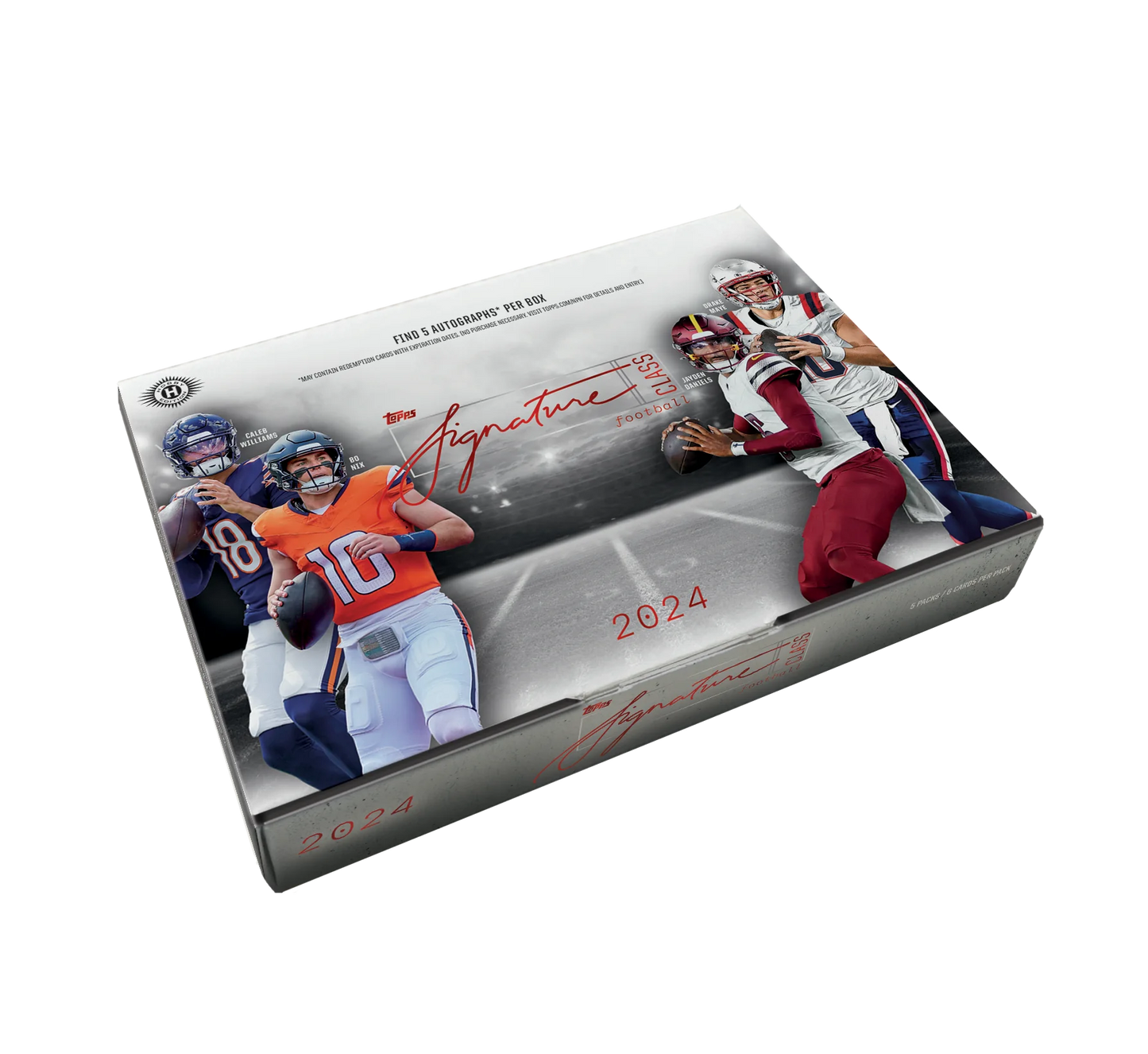2024 Topps Signature Class NFL Football Hobby Box