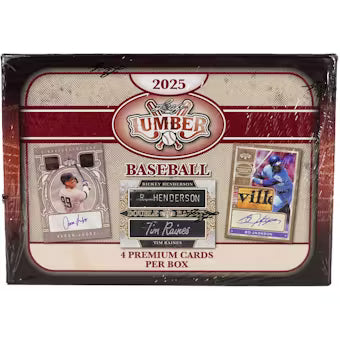 2025 Leaf Lumber MLB Baseball Hobby Box