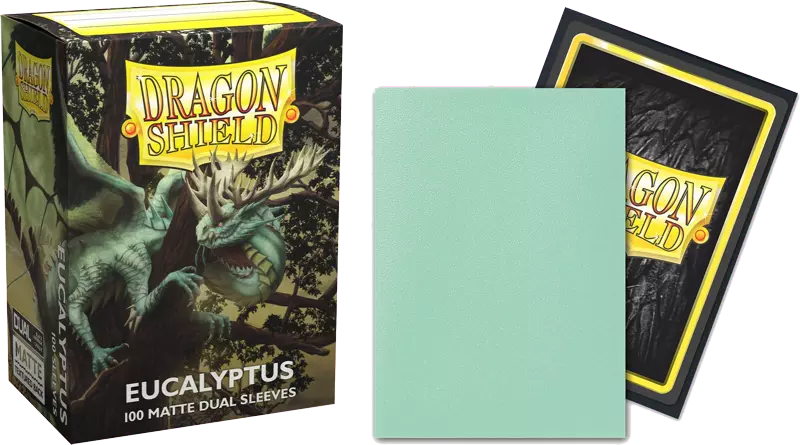 Dragon Shield - 100 Standard Sleeves - Eucalyptus Dual Matte