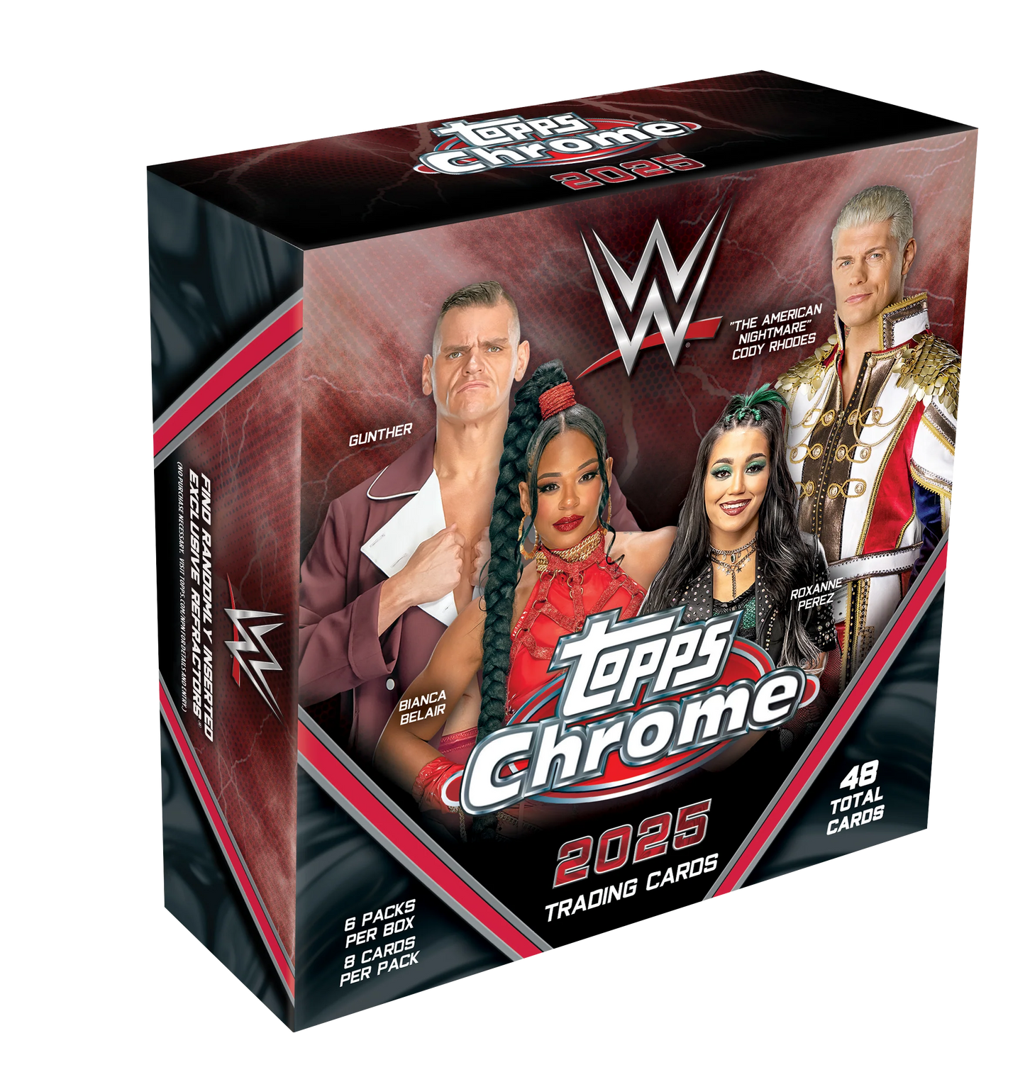 2025 Topps WWE Chrome Mega Box