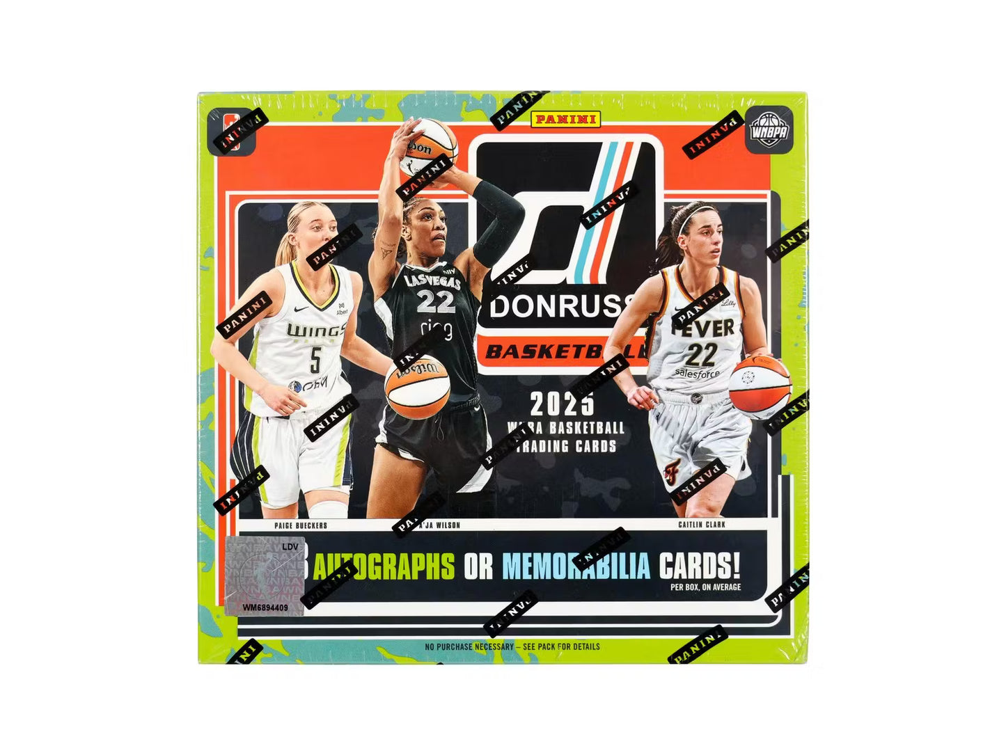 2025 Donruss WNBA Basketball Hobby Box