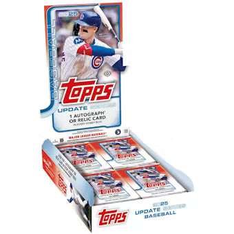 2025 Topps MLB Baseball Update Series Hobby Box