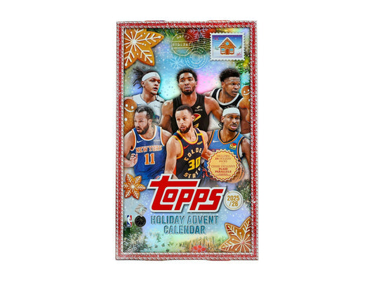 2025 Topps NBA Basketball Holiday Calender