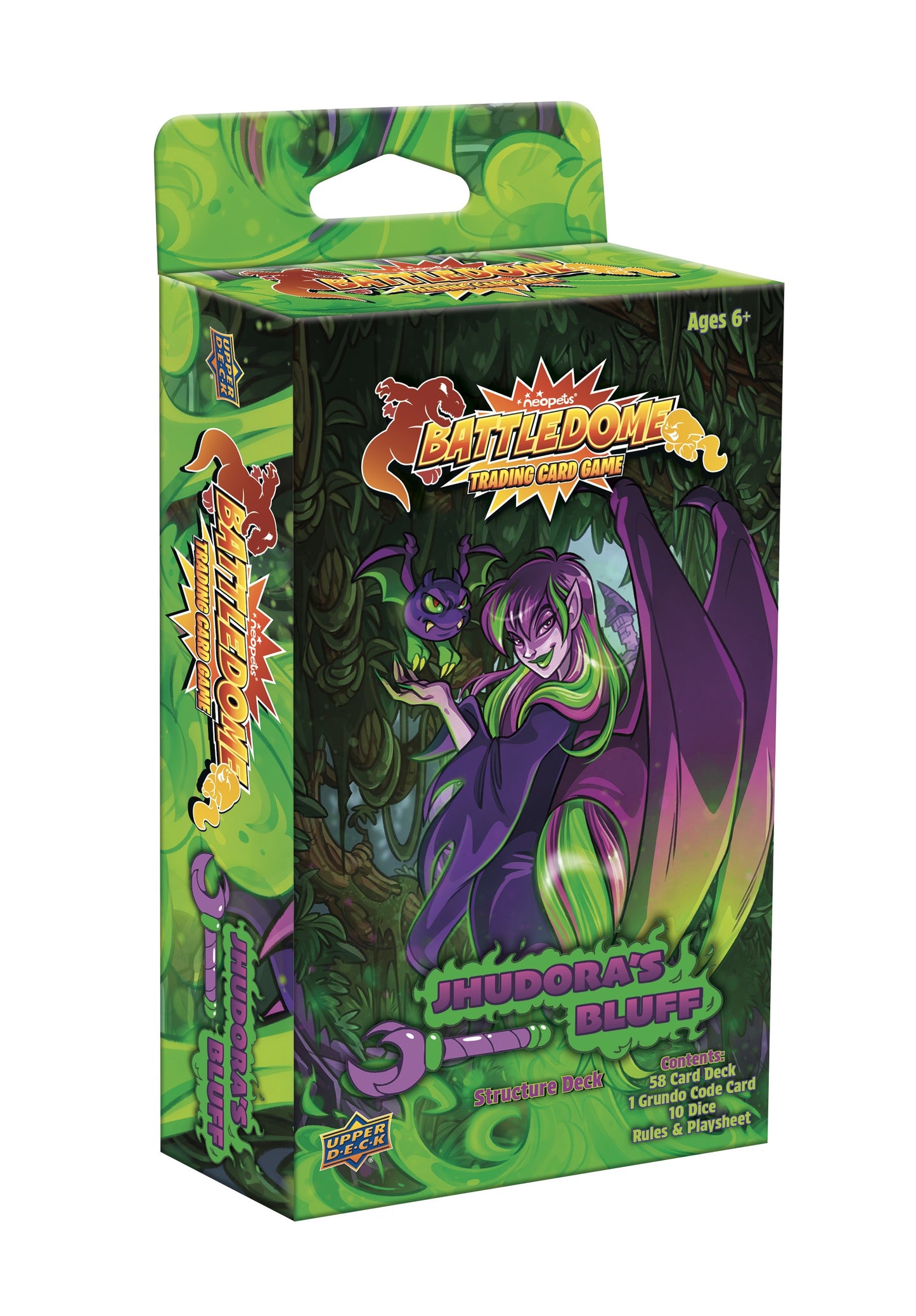 Upper Deck - Neopets - Battledome - Structure Deck - Jhudora's Bluff