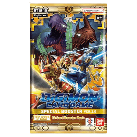 Bandai - Digimon - Special Booster Version 2.0 - BT18-19 - Booster Pack