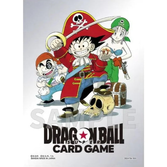 Bandai - Dragon Ball Super Card Game Fusion World Official Card Sleeves - 64CT - Son Goku & Krillin & Bulma