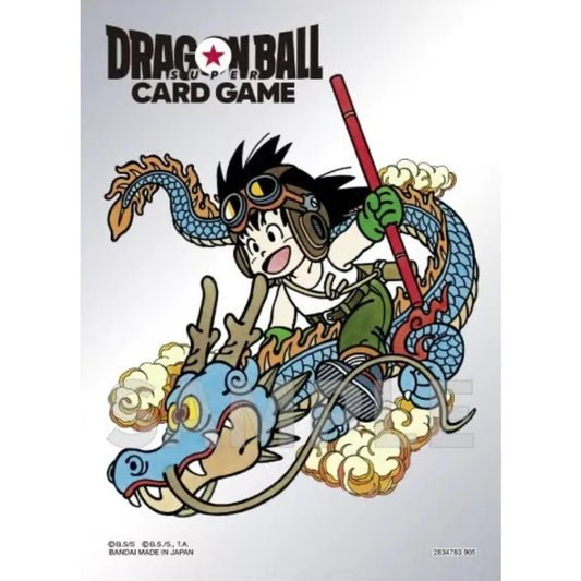 Bandai - Dragon Ball Super Card Game Fusion World Official Card Sleeves - 64CT - Son Goku & Dragon