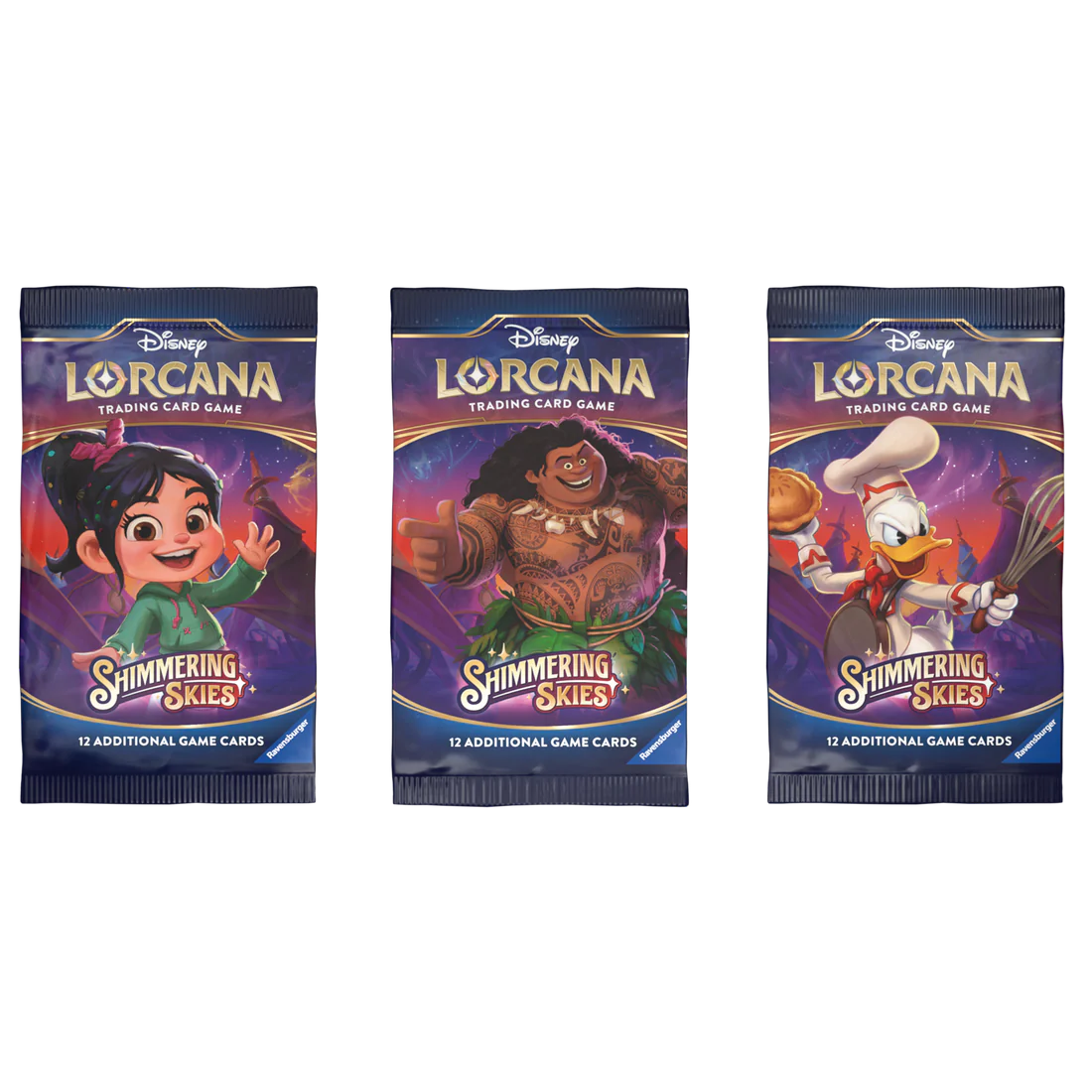 Disney Lorcana Shimmering Skies Booster Pack - Style Varies