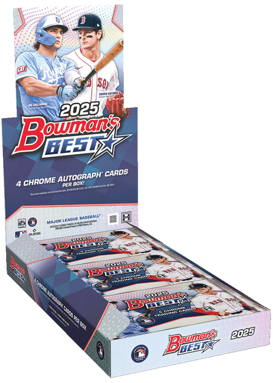 2025 Topps Bowman Best MLB Baseball Hobby Box