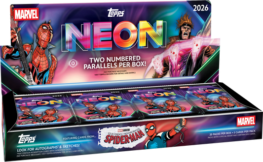 2026 Topps Neon Marvel Hobby Box