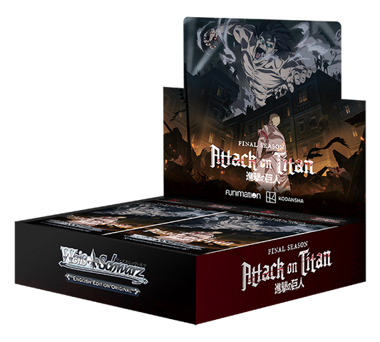 Bushiroad - Weiss Schwarz - Attack On Titan Final Season - Booster Box