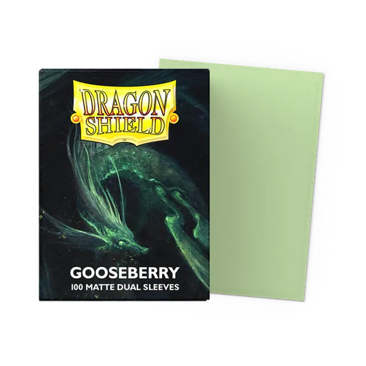 Dragon Shield - 100 Standard Sleeves - Matte Dual - Gooseberry