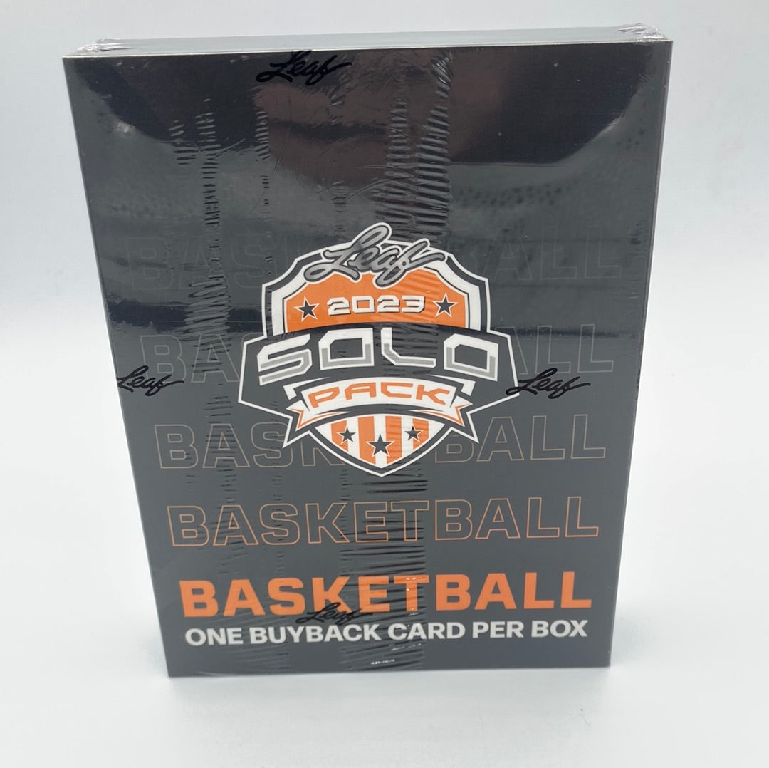 2023 Leaf Basketball Solo Box