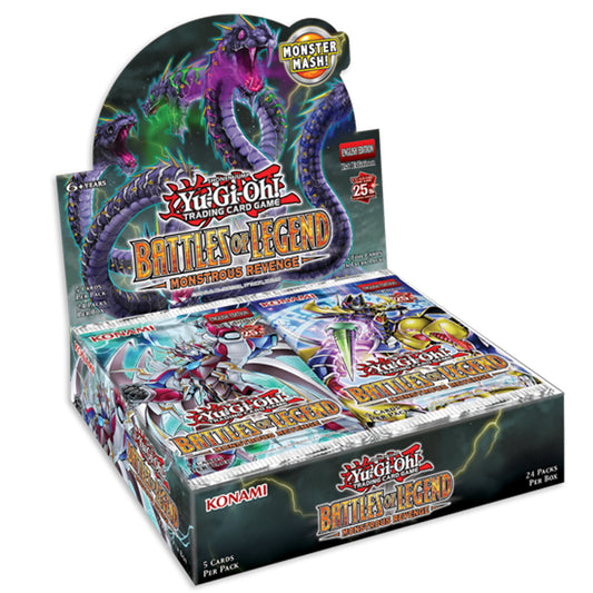 Konami - Yu-Gi-Oh! - Battles of Legend - Monstrous Revenge - 1st Edition - Booster Box