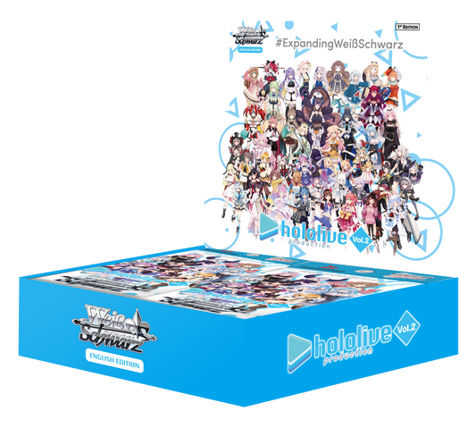 Bushiroad - Weiss Schwarz - Hololive Production Vol. 2 - 1st Edition - Booster Box