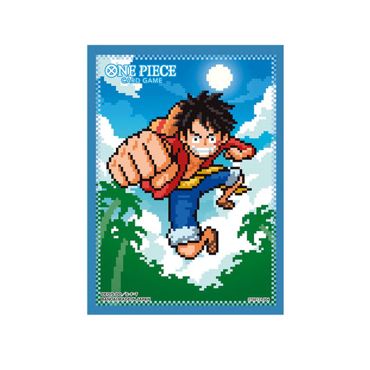 Bandai - One Piece - Card Sleeves - 8 Bit Monkey D Luffy