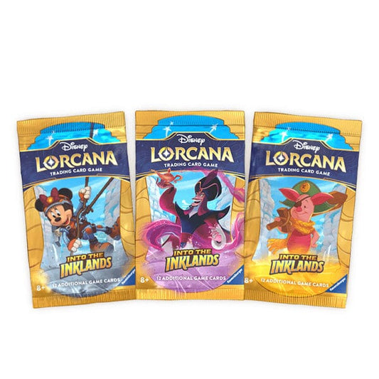 Disney - Lorcana - Chapter 3 - Into The Inklands - Booster Pack - Styles Vary