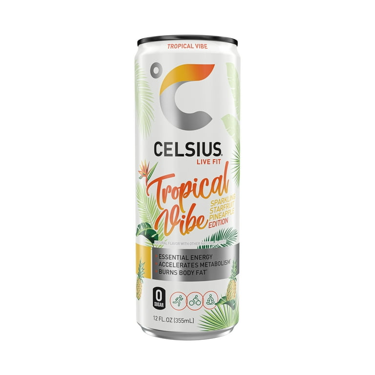 Celsius Tropical Vibe 12FLOZ