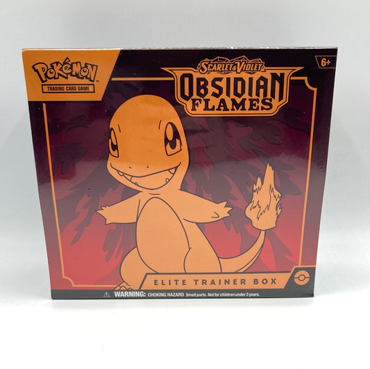 Pokémon - Scarlet and Violet - Obsidian Flames - ETB - Elite Trainer Box