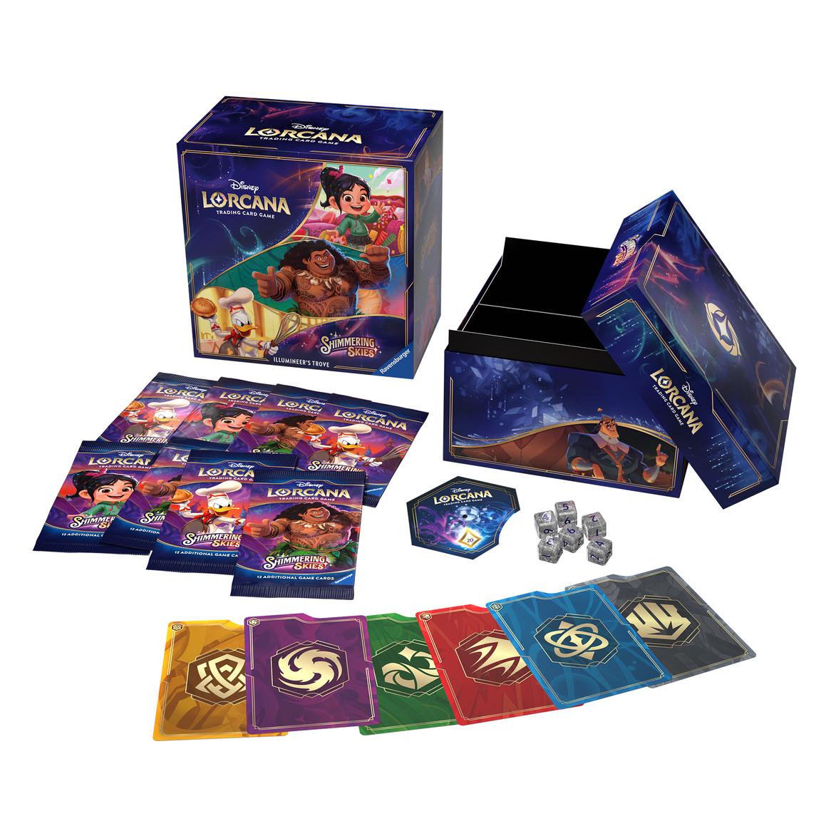 Disney Lorcana Shimmering Skies Illumineers Trove Box