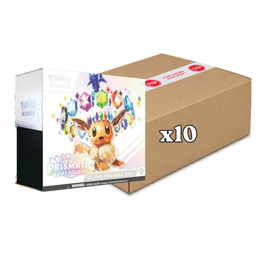 Pokemon - Prismatic Evolutions Elite Trainer Box Sealed Case