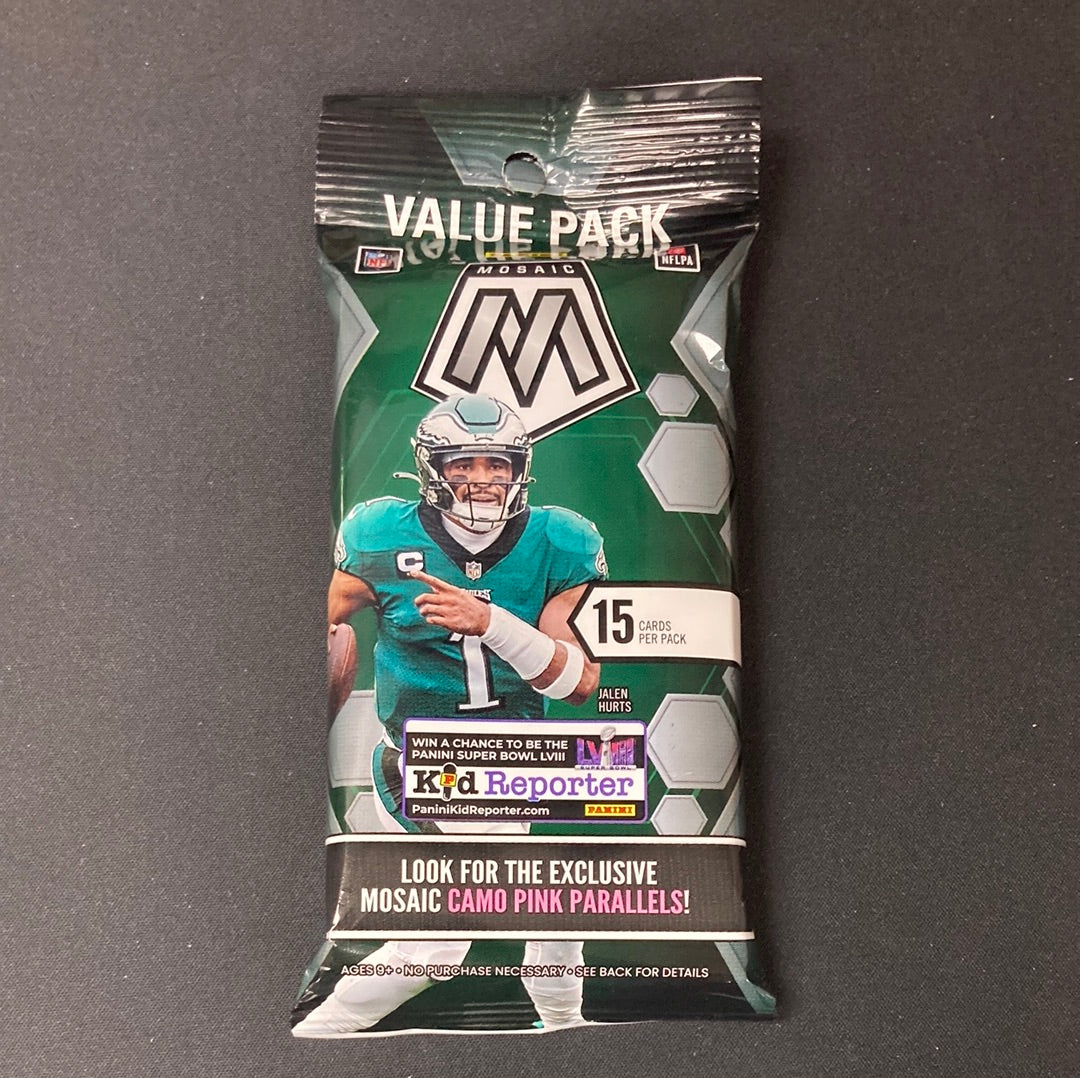 2023 Mosaic NFL Football Value Pack