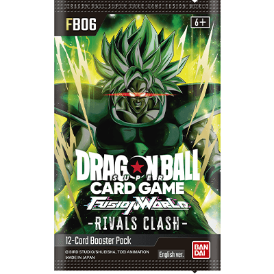 Bandai - Dragonball Super - Fusion World -  FB06 - Rivals Clash - Booster Pack (NO BARCODE)