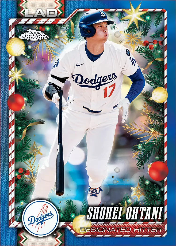 2026 Topps Holiday MLB Baseball Holiday Tin