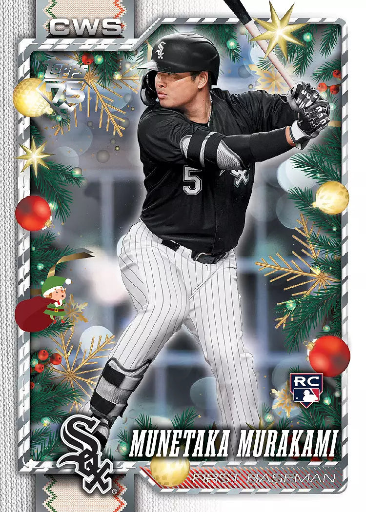 2026 Topps Holiday MLB Baseball Holiday Tin