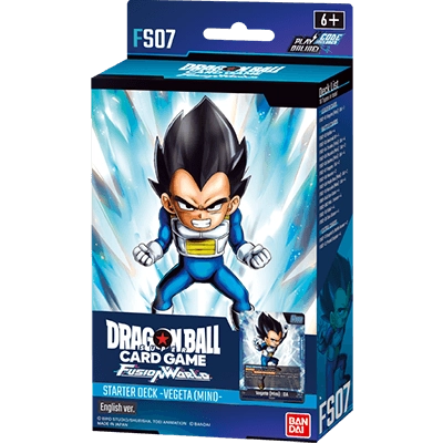 Bandai - Dragonball Super - Fusion World - Starter Deck - FS07 - Vegeta Mini