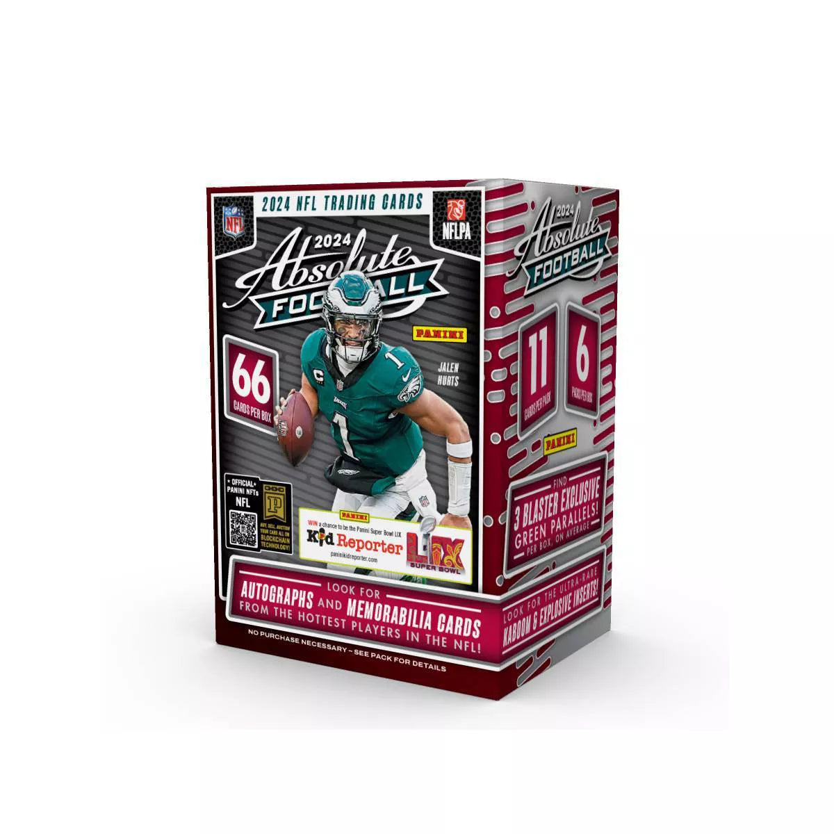 2024 Panini Absolute NFL Football Blaster Box ( RED BOX )