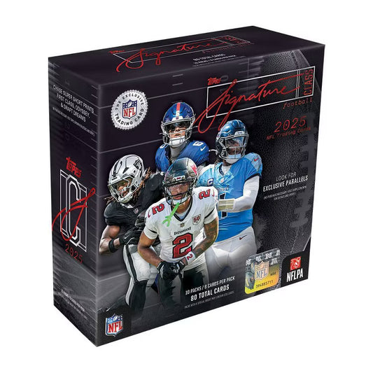 2025-26 Topps Signature Class NFL Football Mega Box