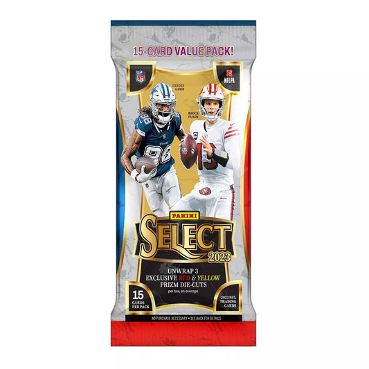 2023 NFL Select Football Fat Pack Trading Cards