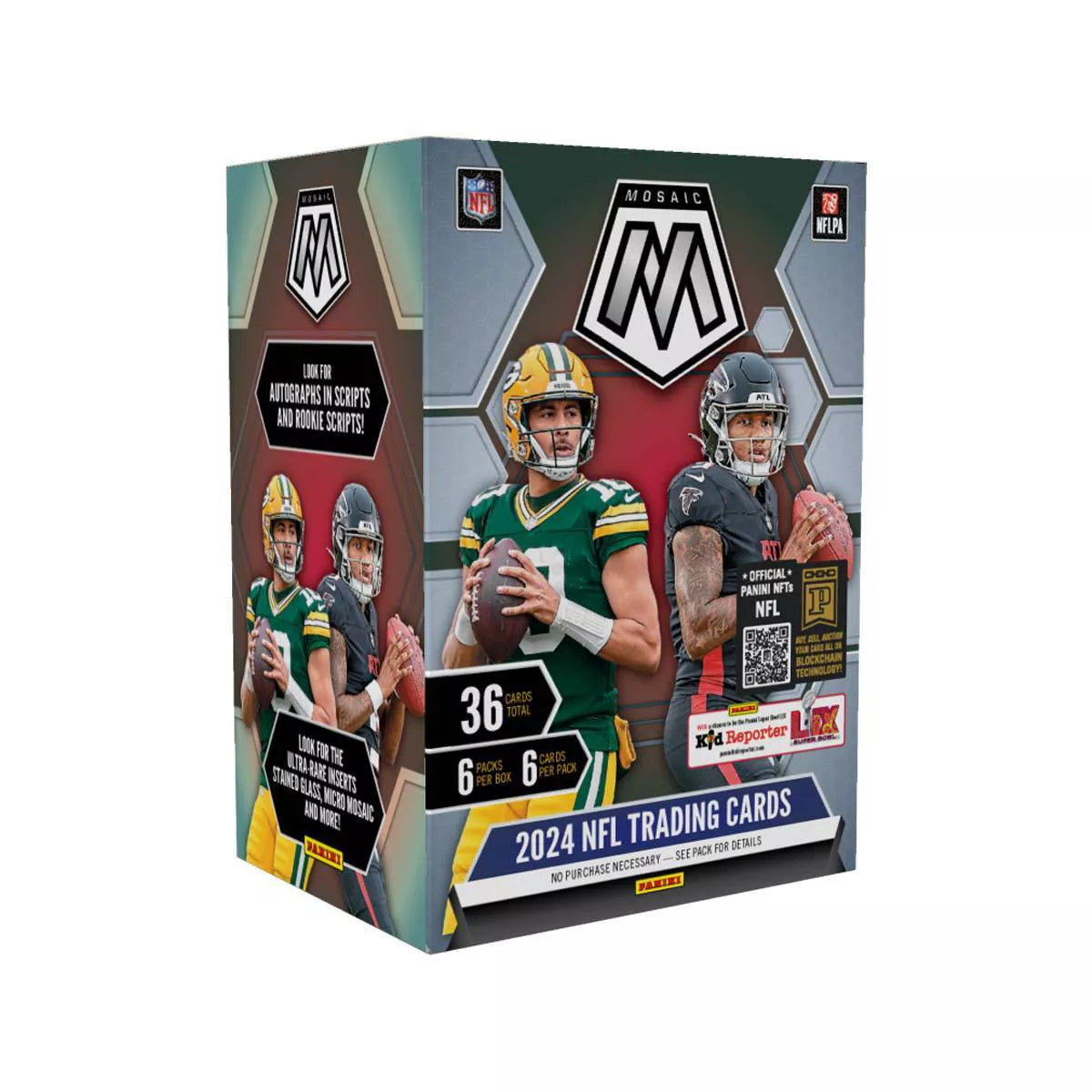 2024 Panini NFL Mosaic Football Trading Card Blaster Box