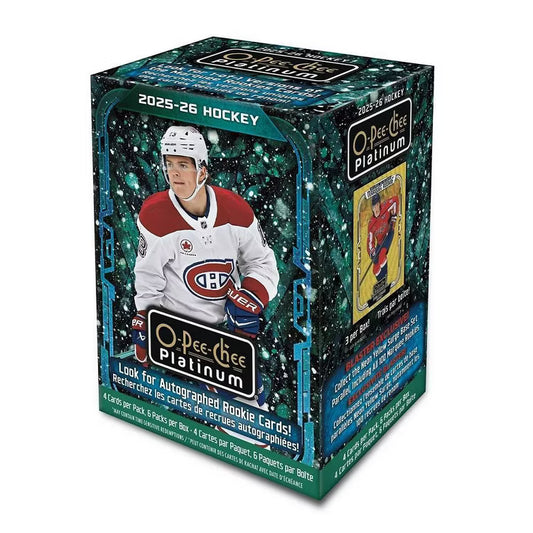 2025-26 Upper Deck NHL Hockey O-Pee-Chee Platinum Blaster Box