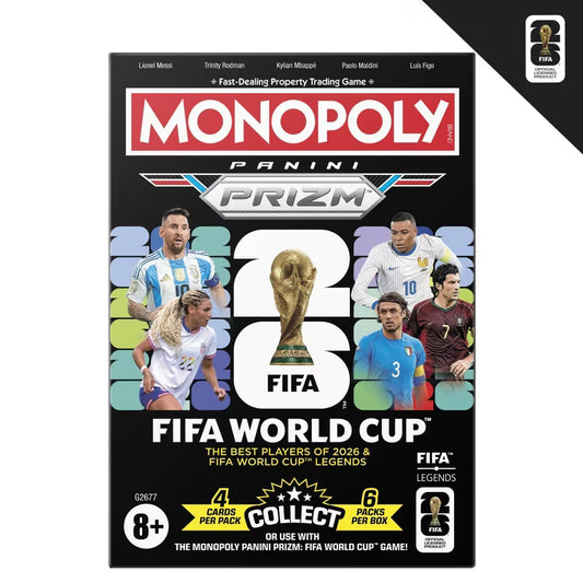 2026 Panini Prizm Monopoly FIFA World Cup Soccer Blaster Box