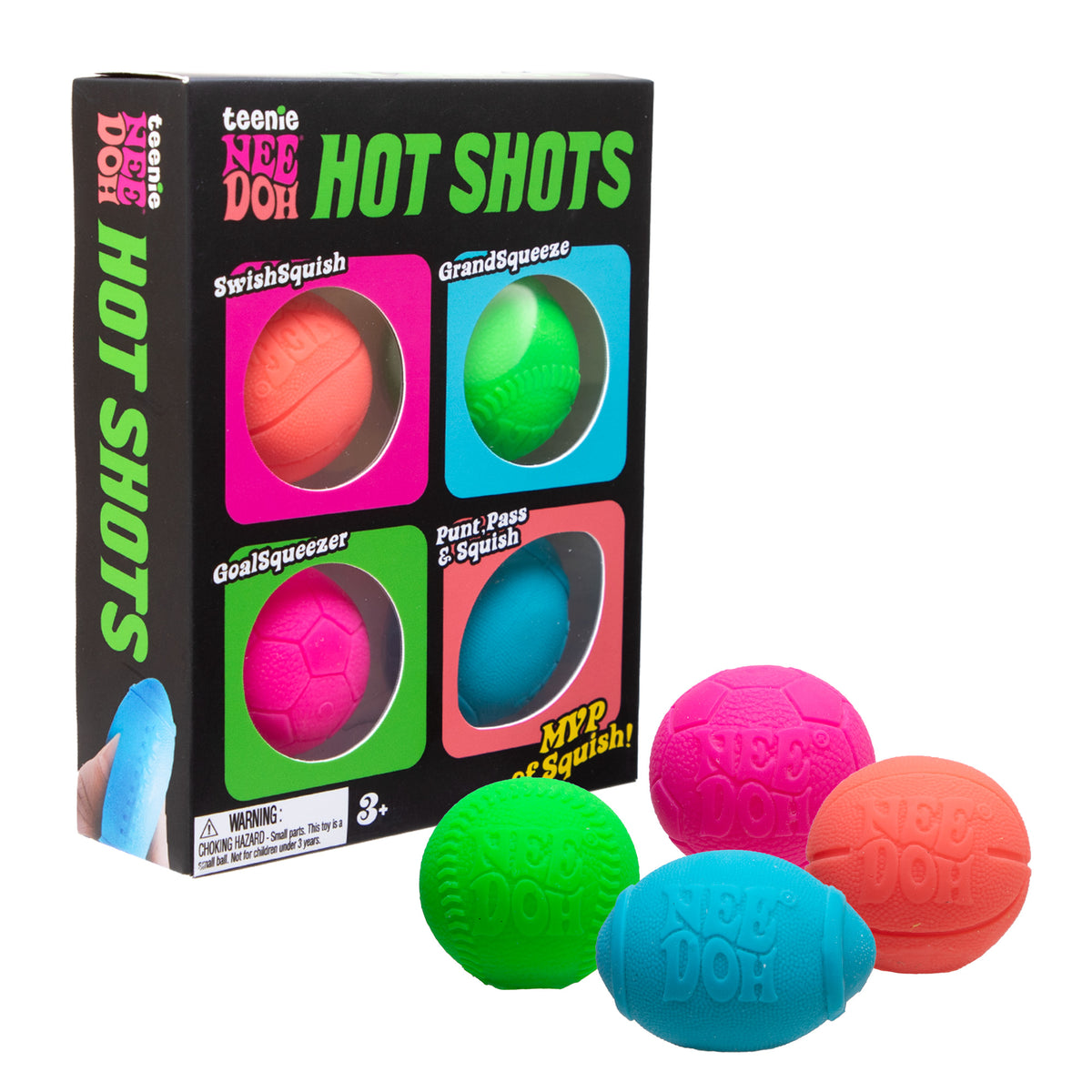 NeeDoh Teenie NeeDoh Hot Shots