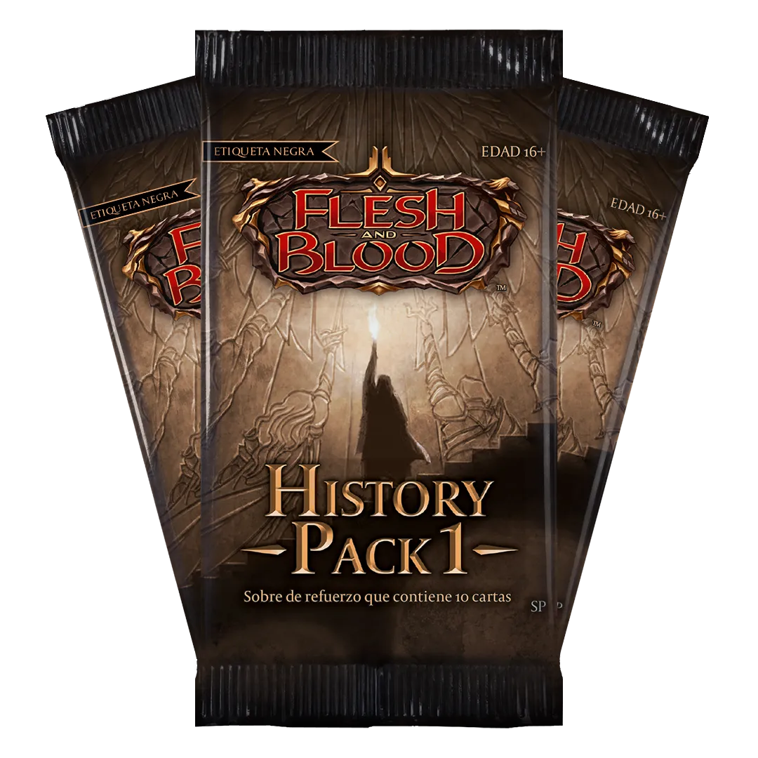 Flesh and Blood - History Pack 1 - Booster Pack - Spanish