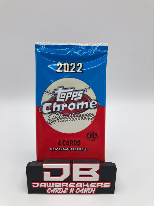 2022 Topps Chrome Platinum Baseball Lite Pack