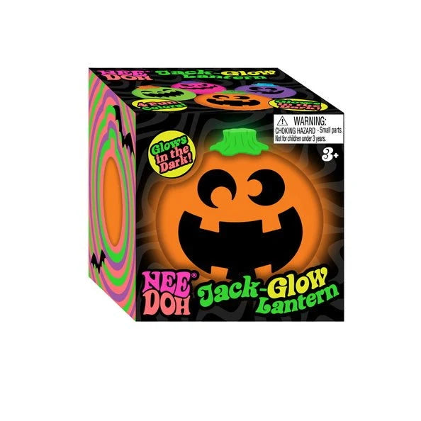 NeeDoh Nice Cube Jack-Glow Lantern