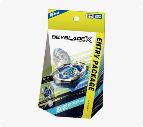 Beyblade X - BX-22 - DranSword - 3-60F - Entry Package