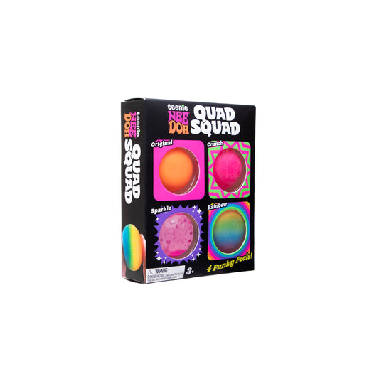 NeeDoh Teenie NeeDoh Quad Squad 4 Pack