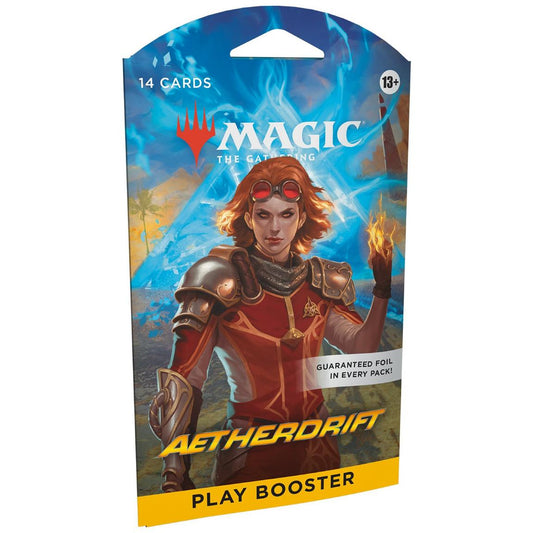 Magic The Gathering - MTG - Aetherdrift- Sleeved Play Booster Pack