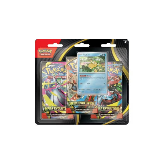 Pokémon - Mega Evolution - Base Set - ME01 - 3 Pack Blister - Styles Vary
