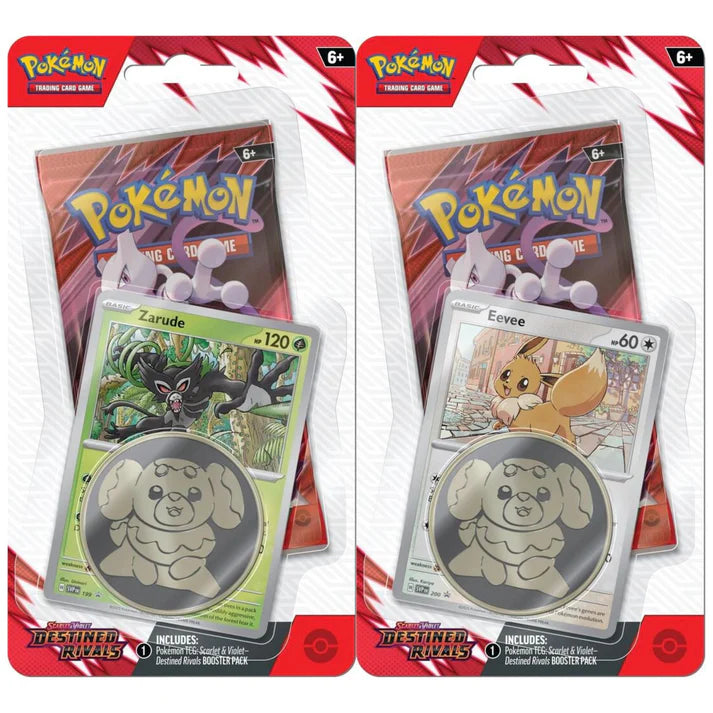 Pokemon - Destined Rivals - SV10 - Single Pack Blister - Styles Vary