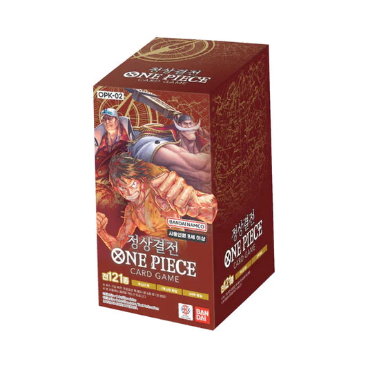 Bandai - One Piece - Paramount War - OPK02 - Booster Box - Korean