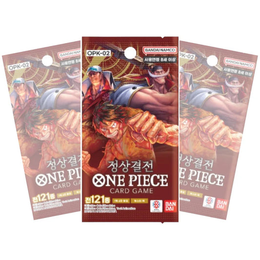 Bandai - One Piece - Paramount War - OPK02 - Booster Pack - Korean