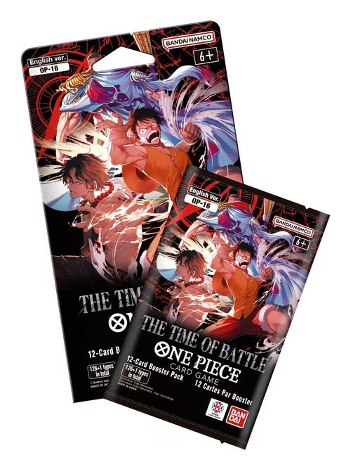 Bandai - One Piece - The Time Of Battle - OP16 - Sleeved Booster Pack